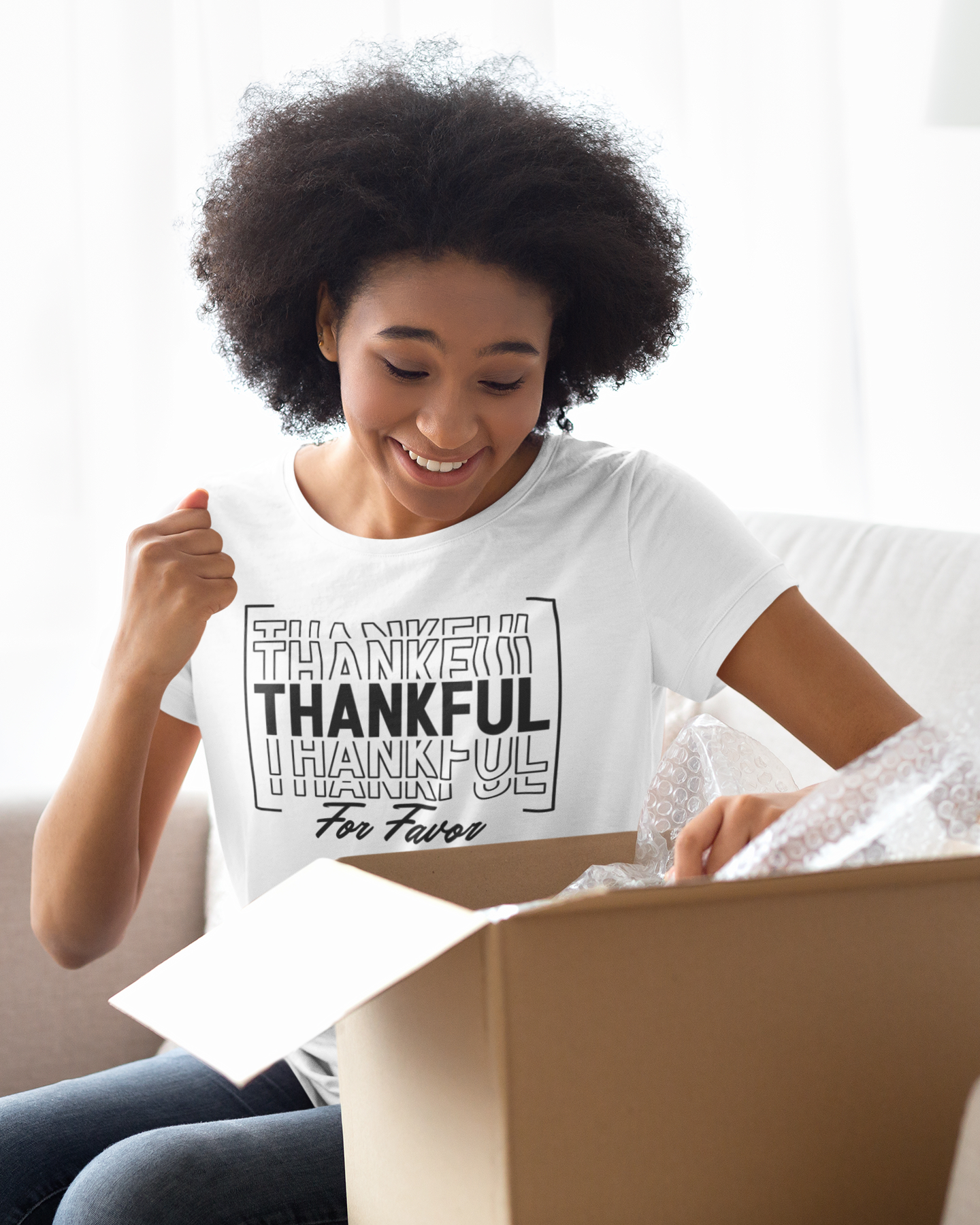 Thankful for Favor T-shirt