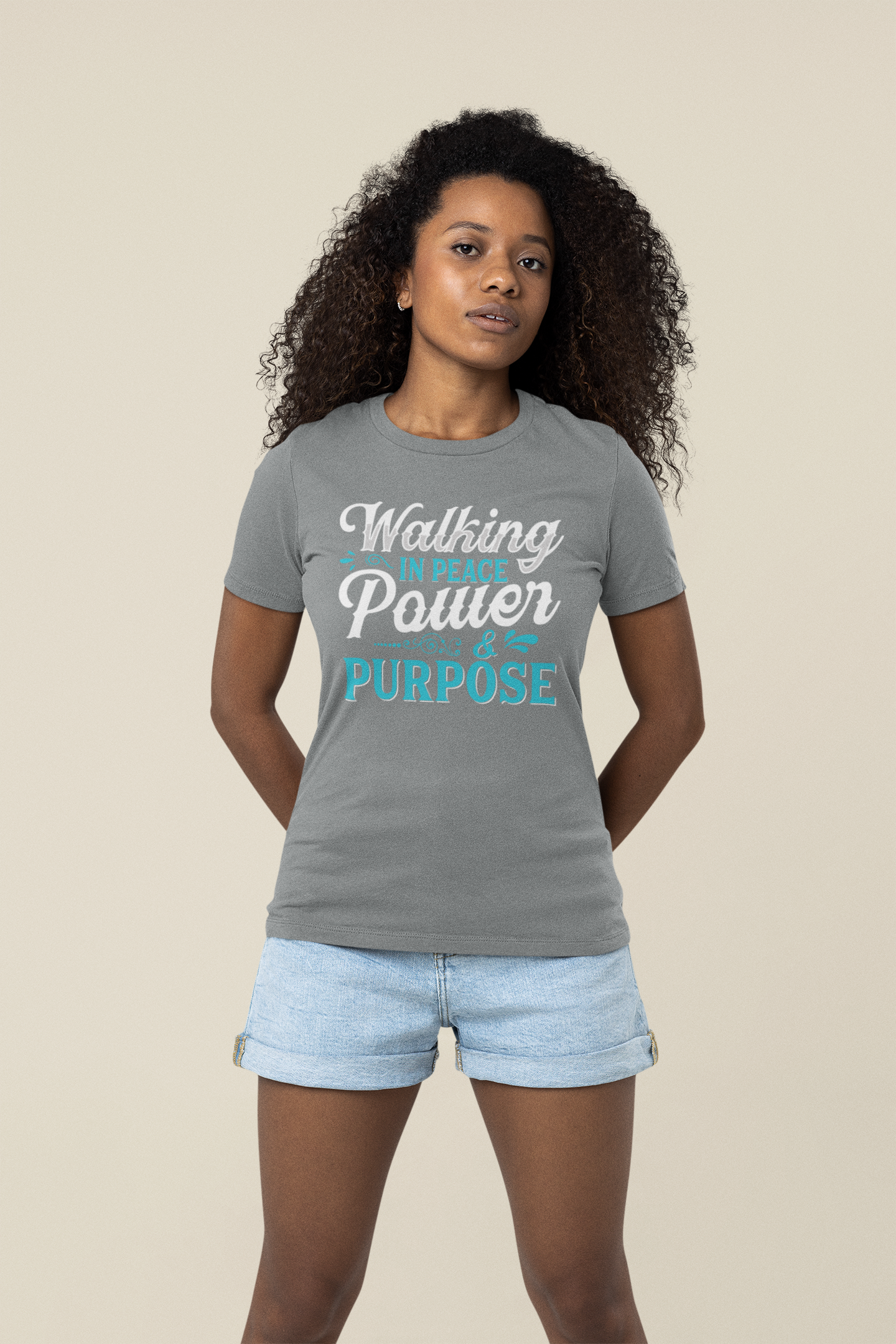 Walking in Peace, Power, & Purpose T-shirt