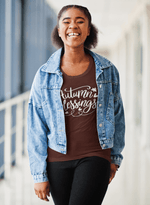 Load image into Gallery viewer, Autumn Blessings T-Shirt - Women Empowerment T-Shirts &amp; Apparel | CP Designs Unlimited
