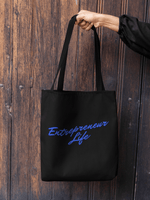 Load image into Gallery viewer, Entrepreneur Life Tote Bag - Women Empowerment T-Shirts &amp; Apparel | CP Designs Unlimited
