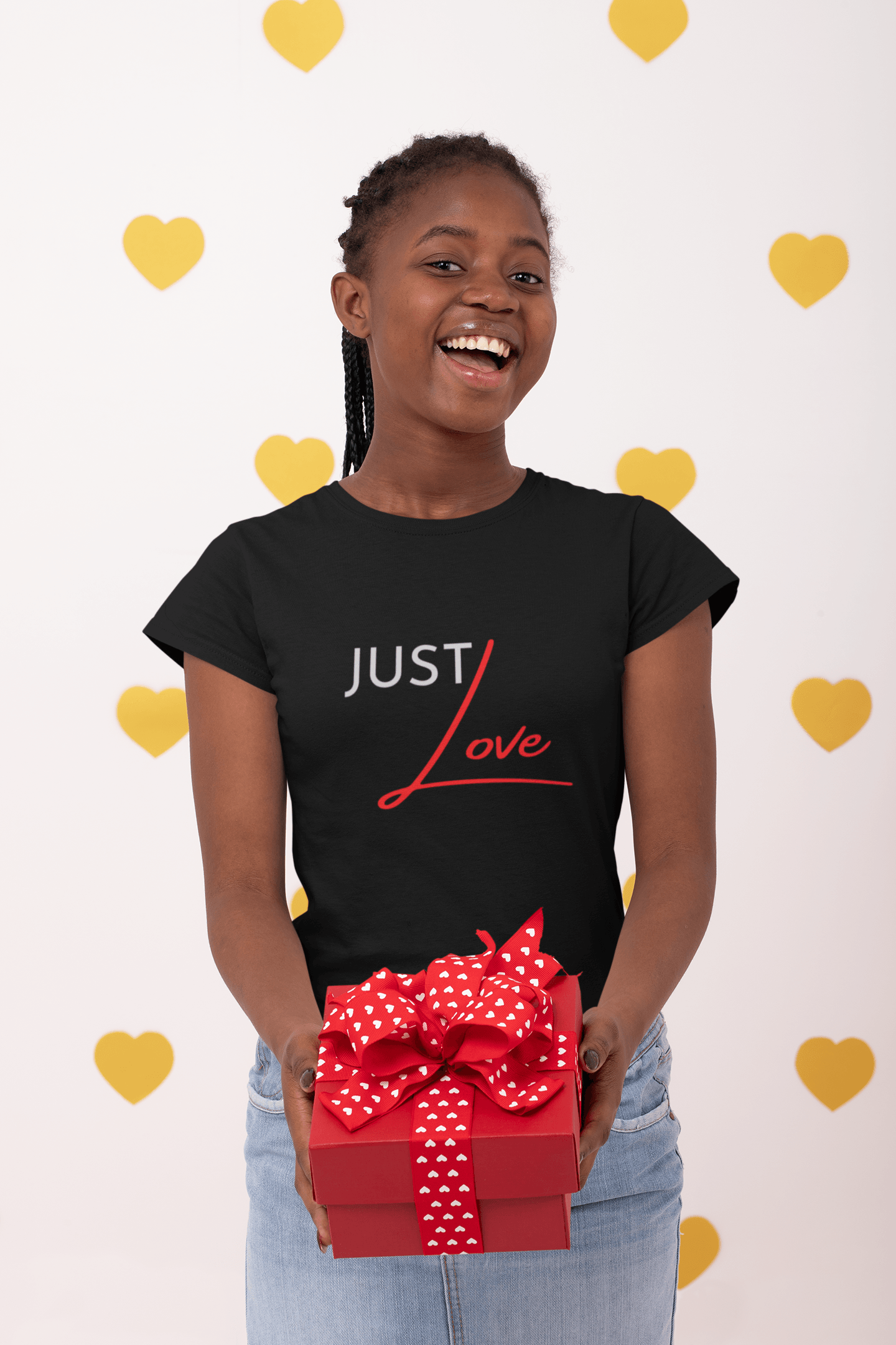 Just Love T Shirt CP Designs Unlimited Women Empowerment T