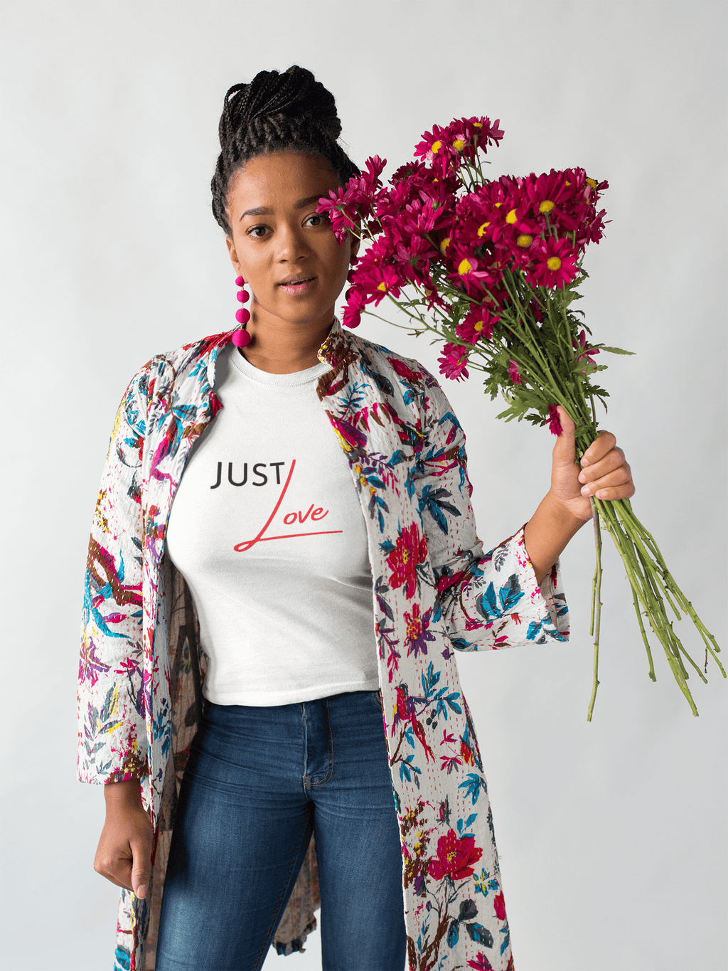 Just Love T-Shirt - Women Empowerment T-Shirts & Apparel | CP Designs Unlimited