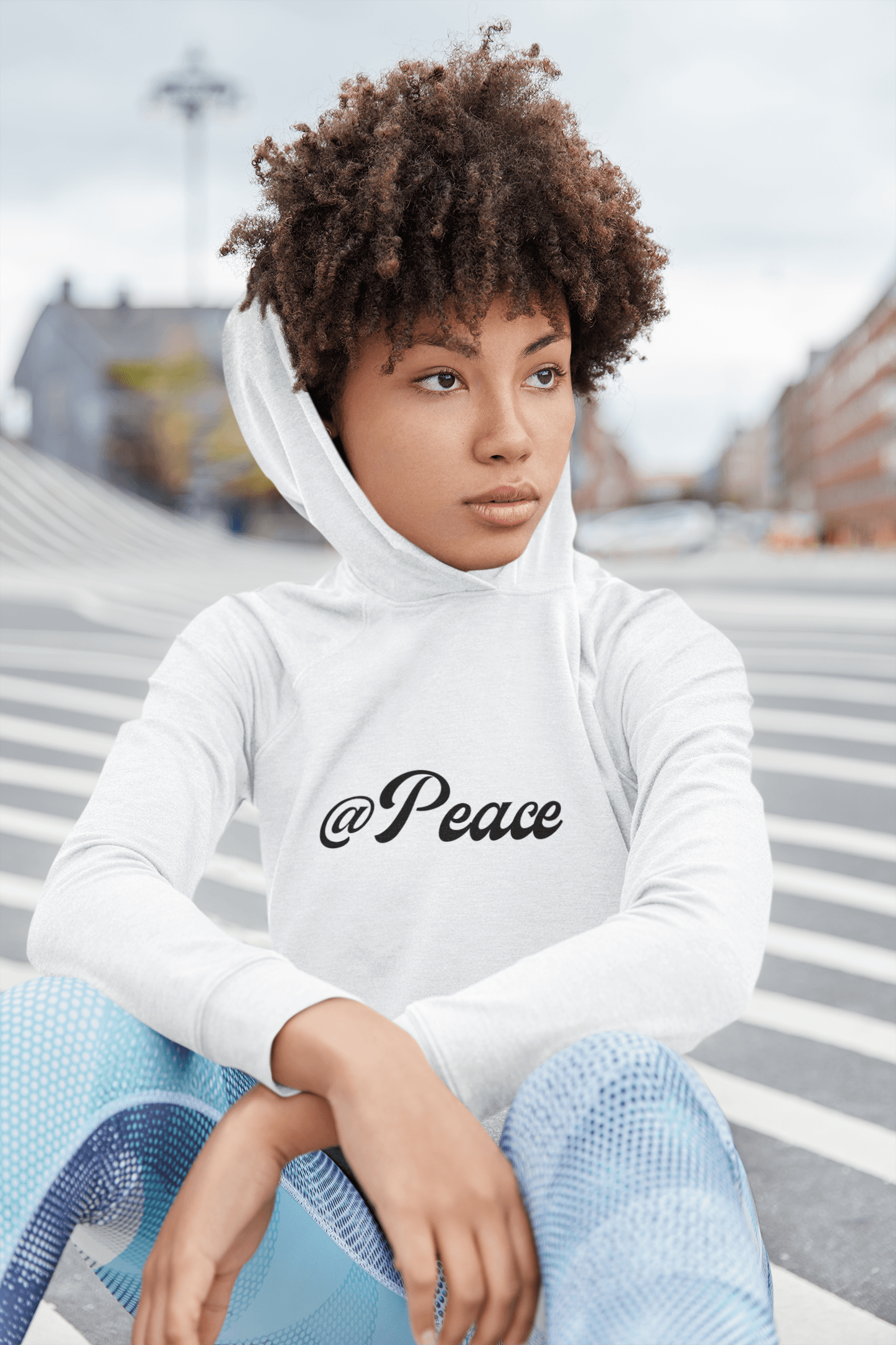 @Peace Hoodie - Women Empowerment T-Shirts & Apparel | CP Designs Unlimited