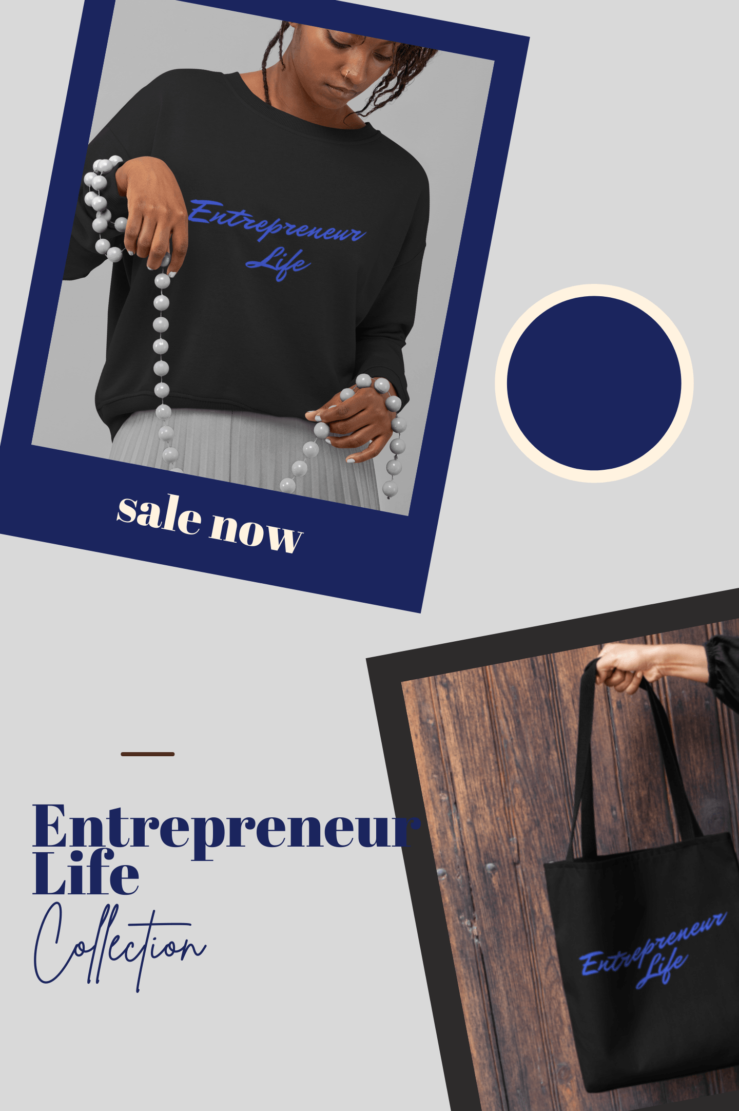 Entrepreneur Life Lifestyle Collection - Women Empowerment T-Shirts & Apparel | CP Designs Unlimited