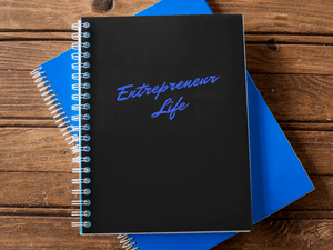 Entrepreneur Life Notebook - Women Empowerment T-Shirts & Apparel | CP Designs Unlimited