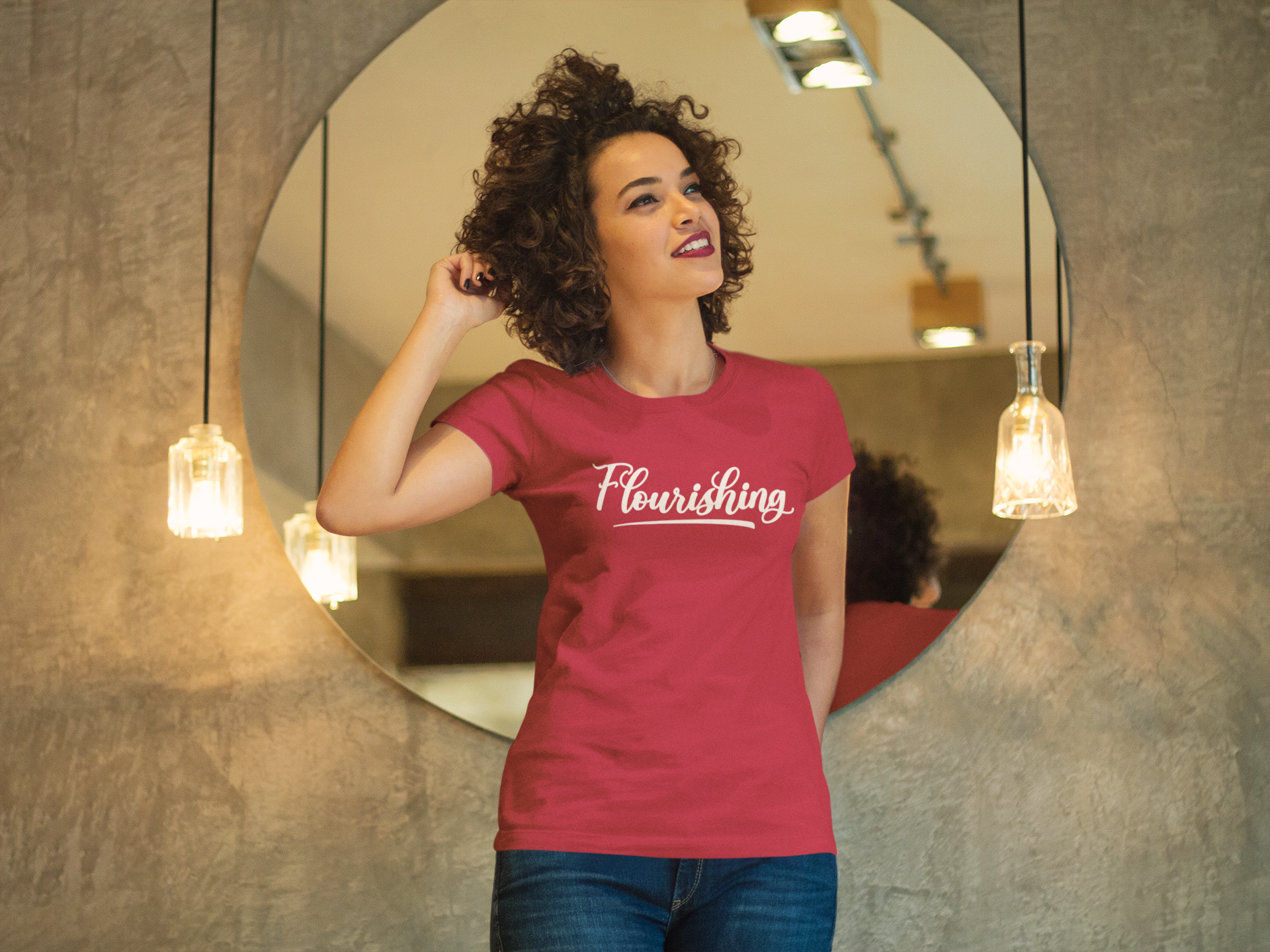 Flourishing T-Shirt - Women Empowerment T-Shirts & Apparel | CP Designs Unlimited