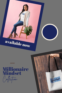Millionaire Mindset Lifestyle Collection - Women Empowerment T-Shirts & Apparel | CP Designs Unlimited