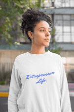 Load image into Gallery viewer, Entrepreneur Life Sweatshirt - Women Empowerment T-Shirts &amp; Apparel | CP Designs Unlimited
