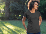 Load image into Gallery viewer, African American woman wearing Grateful tee by CP Designs Unlimited
