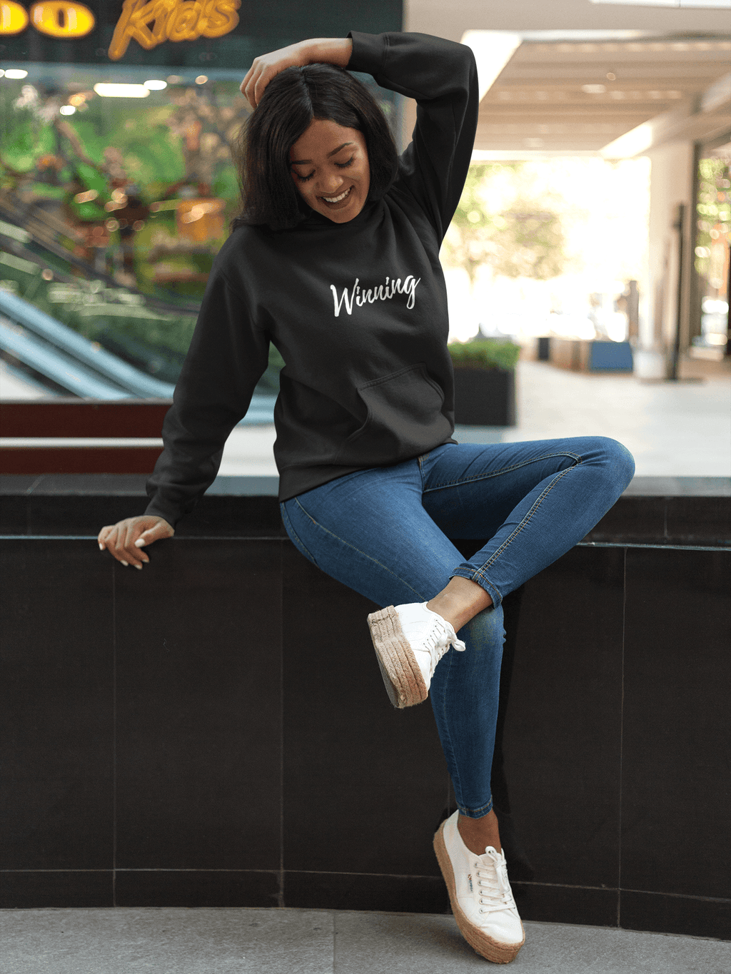 Winning Hoodie - Women Empowerment T-Shirts & Apparel | CP Designs Unlimited