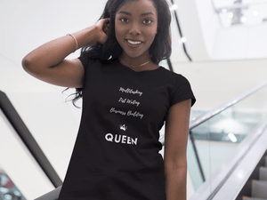 Multitasking Business Building Queen T-Shirt - Women Empowerment T-Shirts & Apparel | CP Designs Unlimited