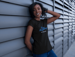 Load image into Gallery viewer, CP Designs Unlimited - African American woman wearing signature tee
