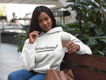 Load image into Gallery viewer, Intentional Hoodie - Women Empowerment T-Shirts &amp; Apparel | CP Designs Unlimited
