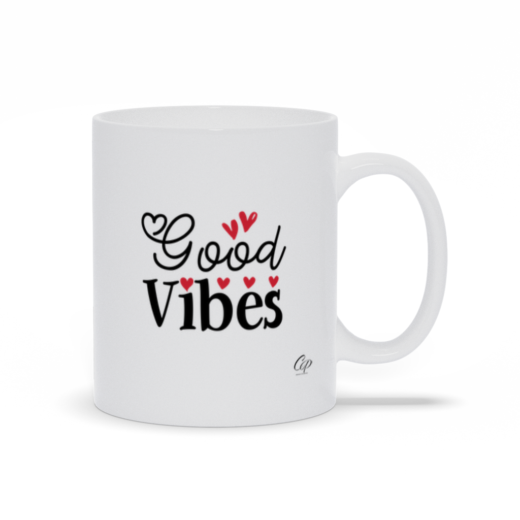 Good Vibes Mug - Women Empowerment T-Shirts & Apparel | CP Designs Unlimited