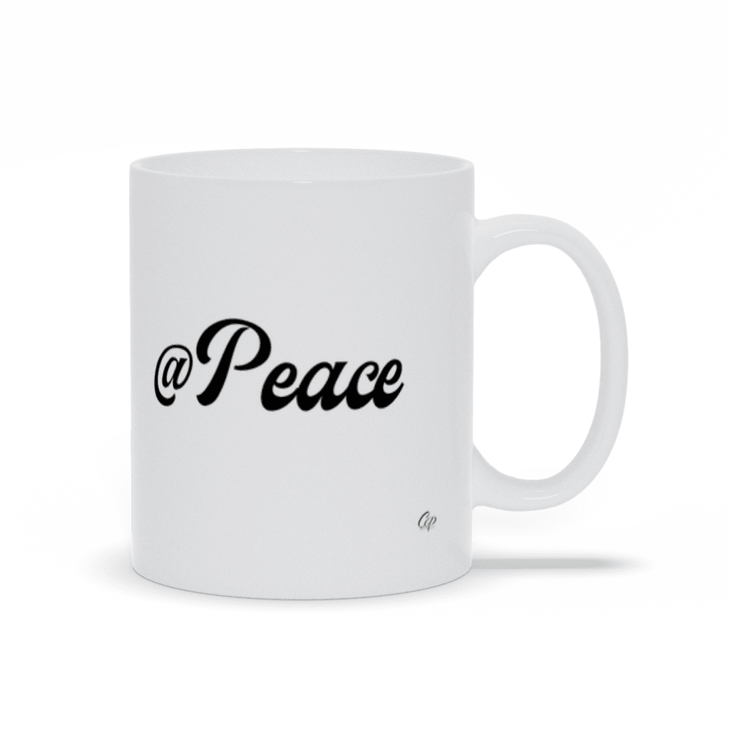 @Peace Ceramic Mug - Women Empowerment T-Shirts & Apparel | CP Designs Unlimited