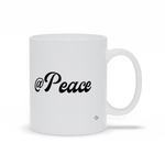 Load image into Gallery viewer, @Peace Ceramic Mug - Women Empowerment T-Shirts &amp; Apparel | CP Designs Unlimited
