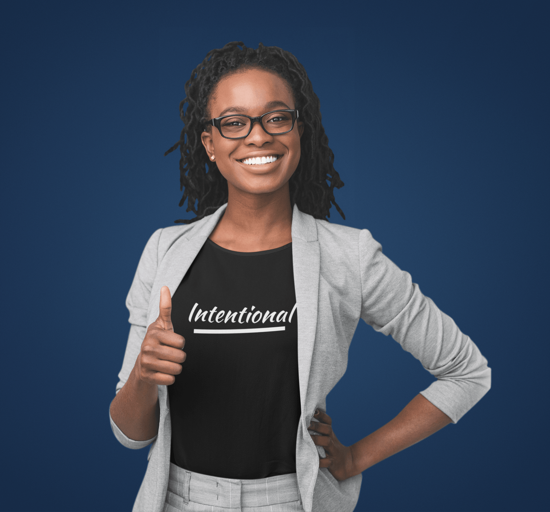 Intentional T-Shirt - Women Empowerment T-Shirts & Apparel | CP Designs Unlimited