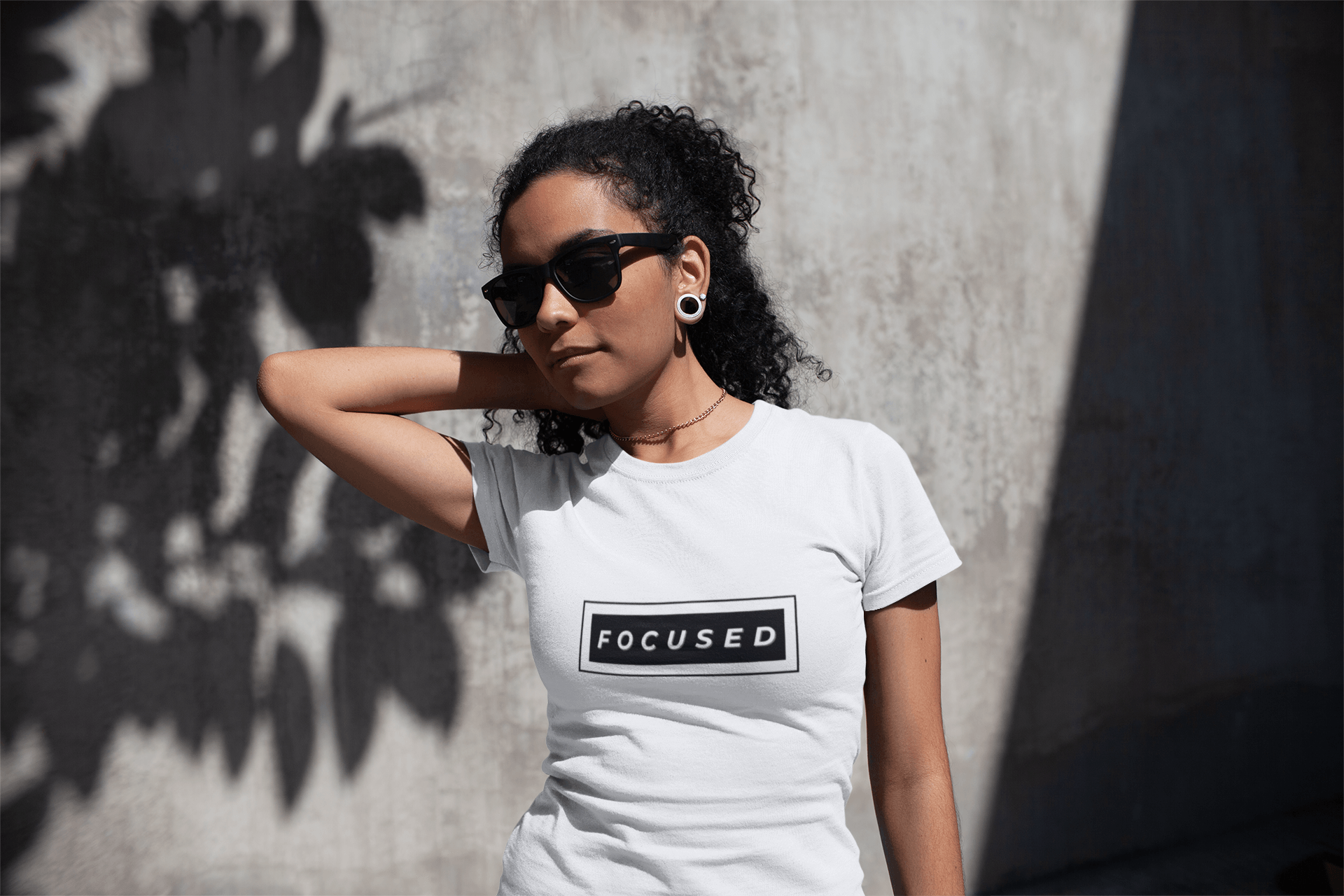 FOCUSED T-shirt - Women Empowerment T-Shirts & Apparel | CP Designs Unlimited