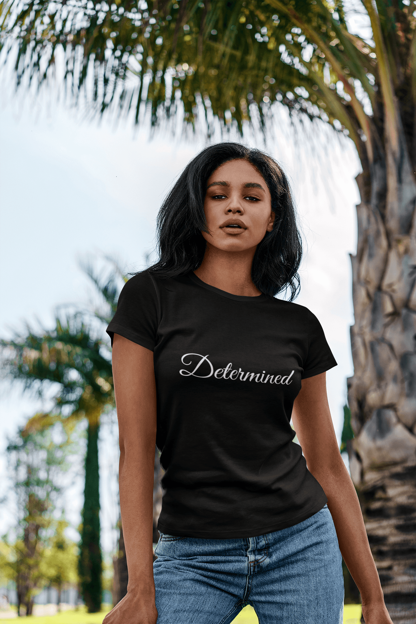 Determined T-Shirt - Women Empowerment T-Shirts & Apparel | CP Designs Unlimited